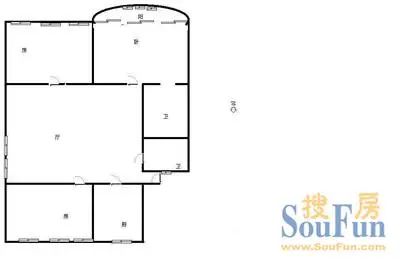 青春路七院户型图