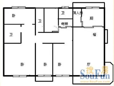 正一绿苑商住楼户型图