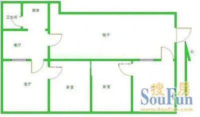 黄化门小区户型图