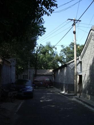 东花厅胡同实景图