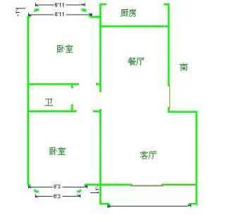 前海北沿户型图