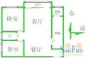 红线胡同户型图