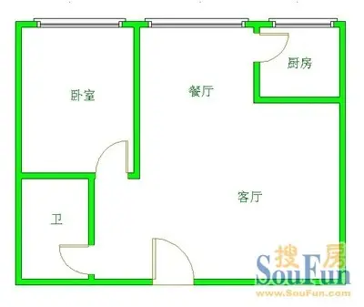 鹏莱花园户型图