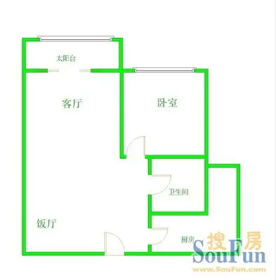鹏莱花园户型图