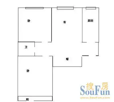 长安区医院宿舍户型图