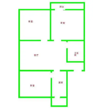 角门小区户型图
