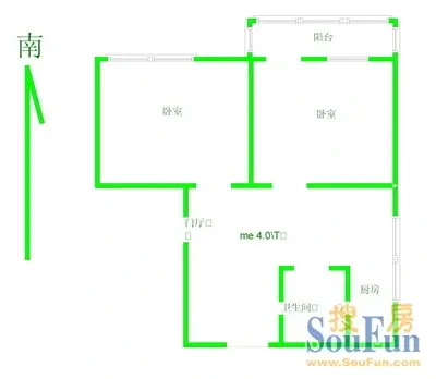 石头小区户型图