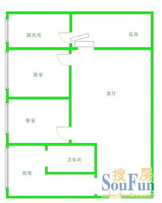 井西小区户型图