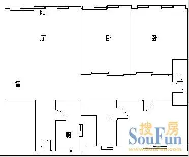 井西小区户型图