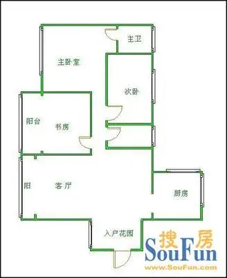美凯新天户型图