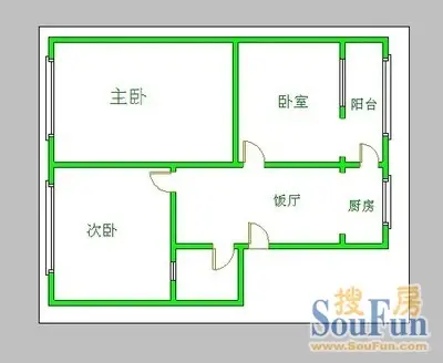 美凯新天户型图