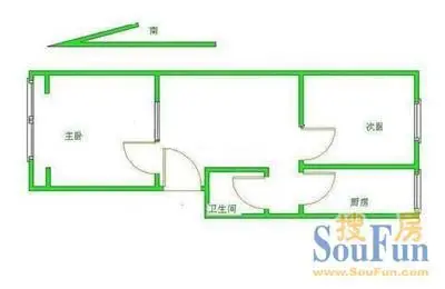 造甲街3号楼户型图