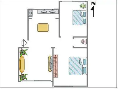 棉二高层户型图