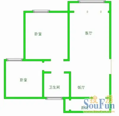 融泰花园户型图