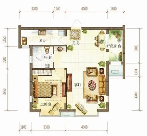 绿城苑户型图