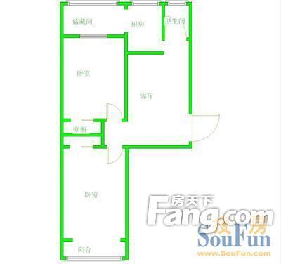 红旗大街供销社宿舍户型图