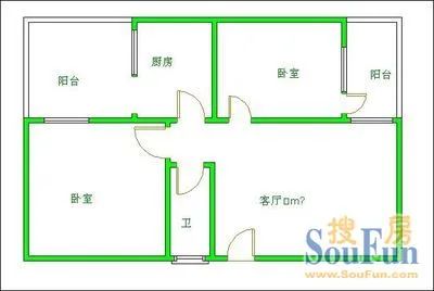 邮电万科大厦户型图