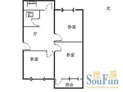 阳光商厦户型图