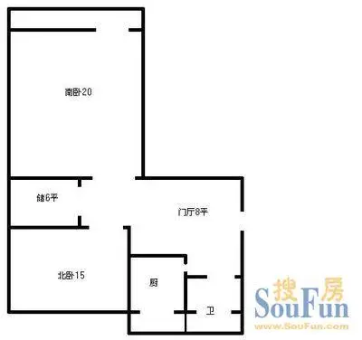 山师北街单位宿舍户型图
