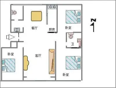 化工医药职业技术学院宿舍户型图