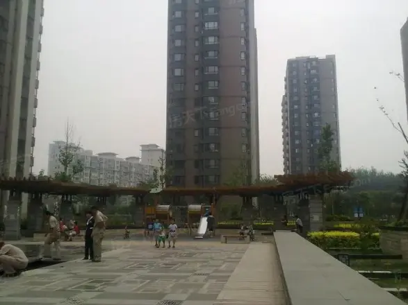 美然动力街区一期实景图