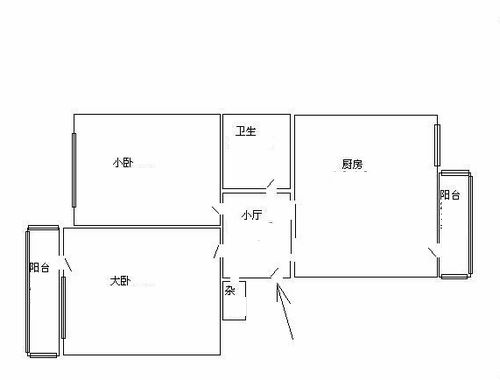 影城商住户型图
