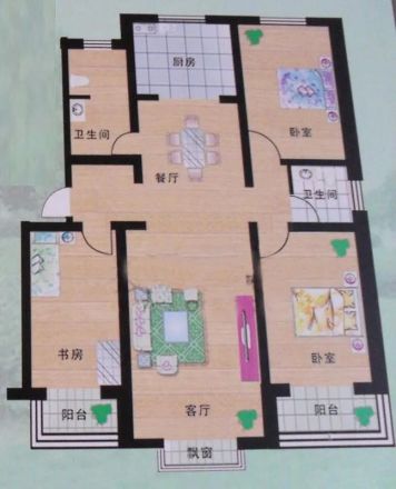 东郡绿岛户型图