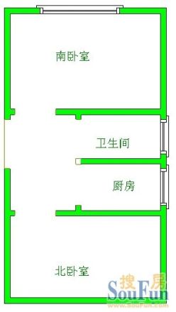 陵西军休家园户型图