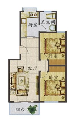 香溪新城户型图