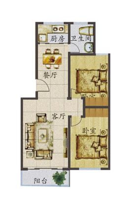 香溪新城户型图