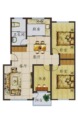 香溪新城户型图