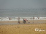 自然沙滩实景2011-7-28