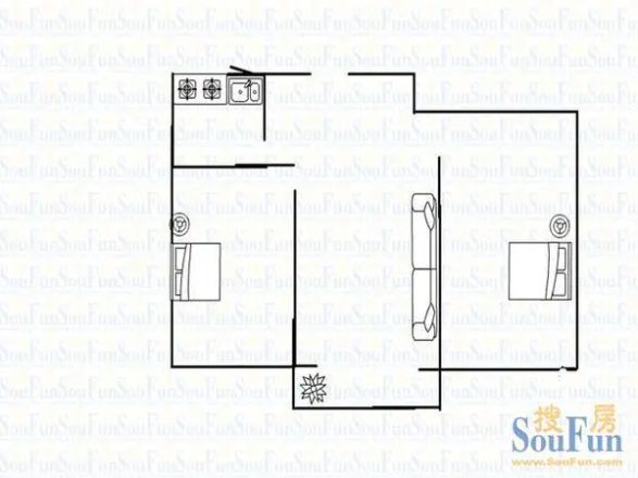 四海金源中心商住楼户型图