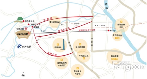 宝安江南城交通图