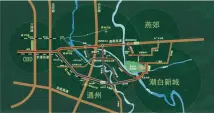 潮白河孔雀城20110810潮白河孔雀城交通图