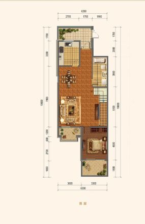 融创长滩壹号别墅户型图