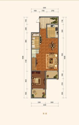 融创长滩壹号别墅户型图