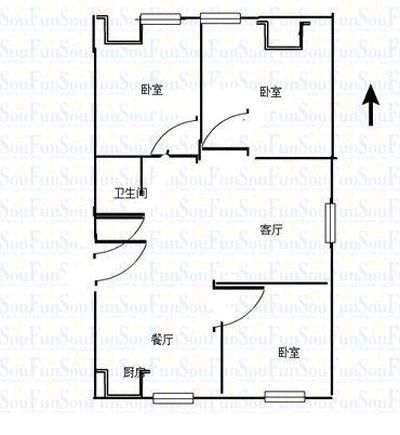 天光小区户型图