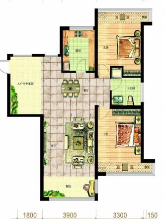 丽浩福仕汇商住楼户型图