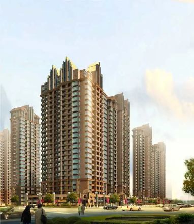 丽浩福仕汇商住楼实景图