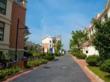 合生联排别墅地上三层地下一层北侧花园精装修拎包住