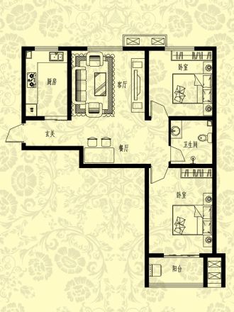 安泰华庭户型图