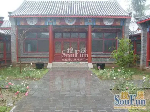 老北京四合院实景图