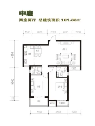上城尔湾户型图