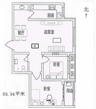 翡翠里户型图