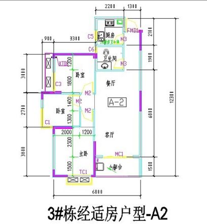 楠熙筱苑户型图