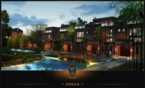 御园效果图私人阔院效果图