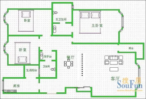 狮子山社区户型图