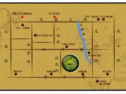 至尊门第交通图交通图