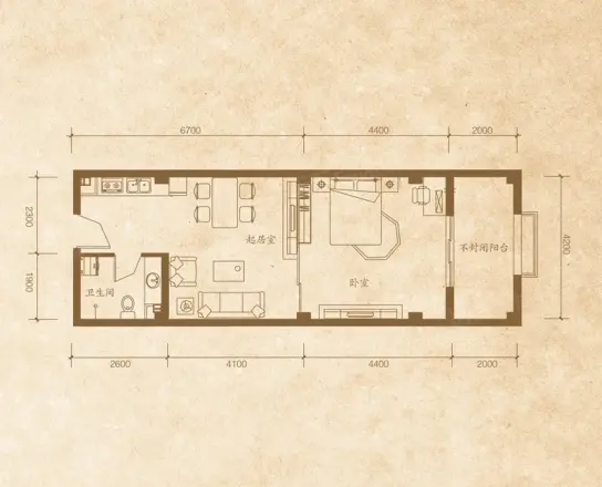 伴月湾小区户型图